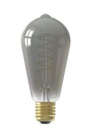 Calex LED Lamp dimbaar E27 ST64 titanium 4W 2100K 100lm
