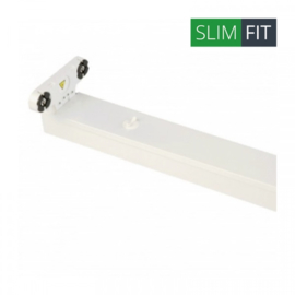 LED TL armatuur 60 cm | dubbel | IP22 | SlimFit