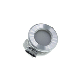 Inbouwspot mini | dimbaar | rond | zilver | IP44