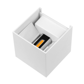 Buitenlamp | Cube | Wit | IP65 | dim to warm