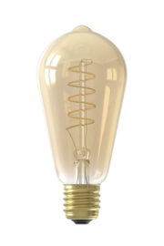 Calex LED Lamp dimbaar E27 ST64 amber 4W 2100K 200lm