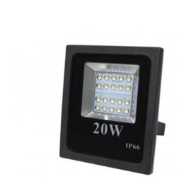 LED Floodlight | Bouwlamp | 20W | 6000K | IP66