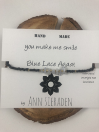 Armband Blue Lace Agaat