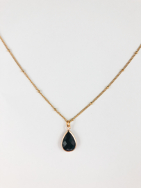 Ketting druppel black