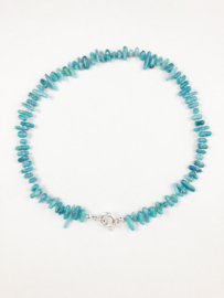 Choker bamboo ocean blue