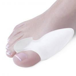 Hallux valgus beschermer met ingebouwde teenspreider