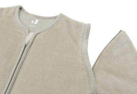 Jollein Slaapzak Velvet Olive Green met afritsbare mouw