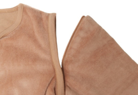 Jollein Slaapzak Velvet Biscuit met afritsbare mouw