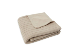 Jollein  Ledikantdeken Velvet Pure Knit- Nougat