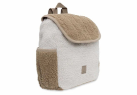 Jollein Rugtasje Colourblock - Naturel