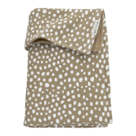 Meyco Wiegdeken Velvet Cheetah Taupe