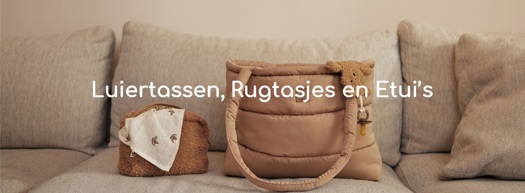 Luiertassen, Rugtasjes en Etui's