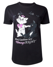 DISNEY - T-Shirt - Marie Ladies Are Always Right