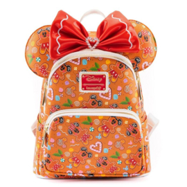 DISNEY - Loungefly Gingerbread Minnie backpack + headband set 26cm