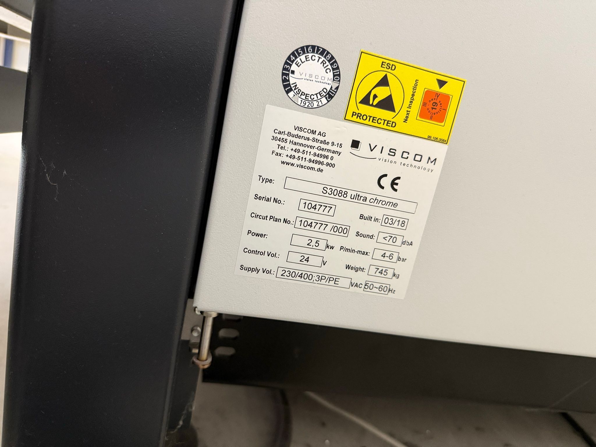 Viscom S3088 Ultra chrome