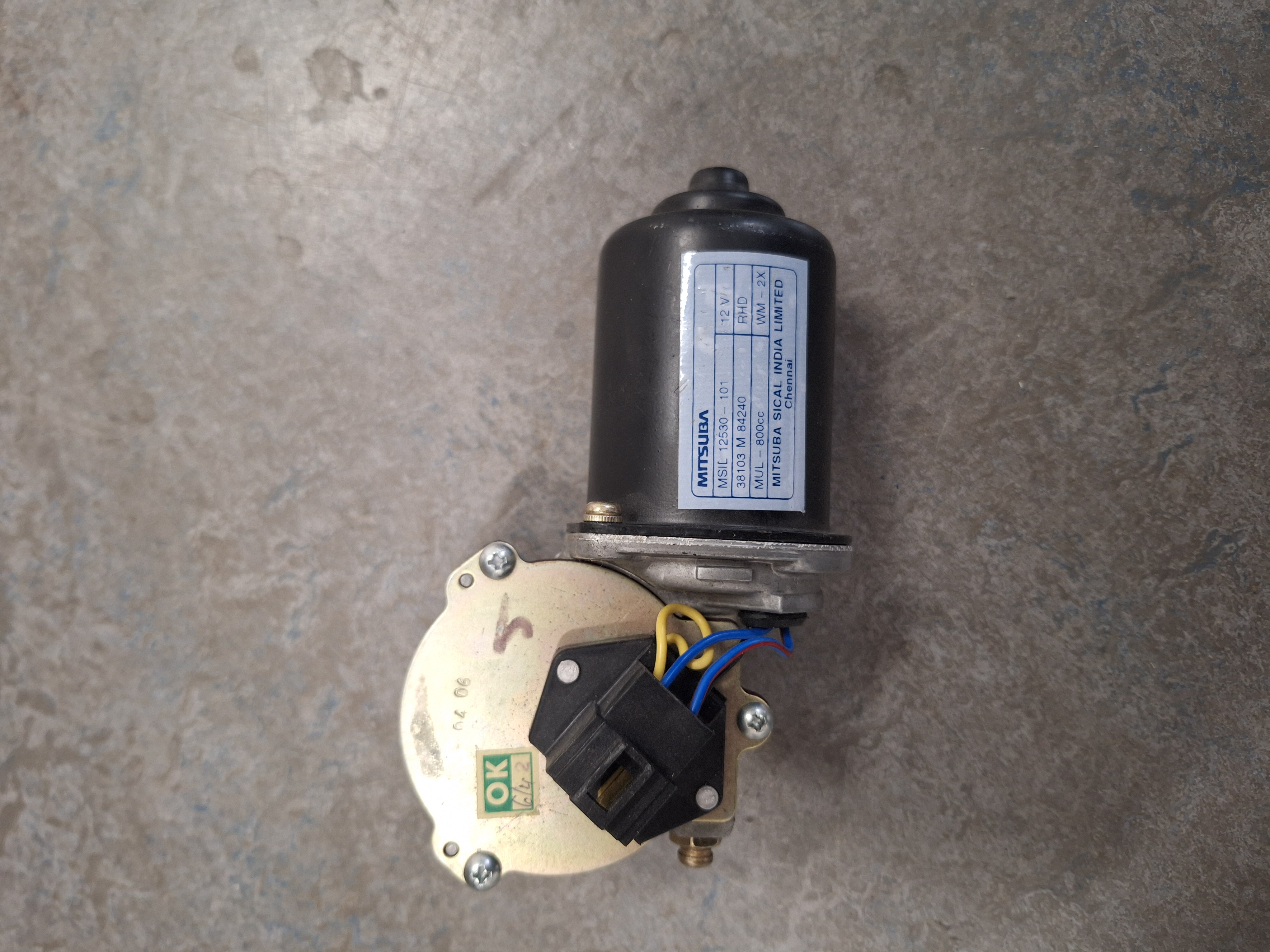 Mitsuba MSIL 12530-101 MUL 800cc