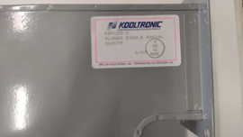 Kooltronic radial blower cooler KBR 125-3