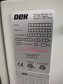 DEK 500.0302 2003 Screen Printer