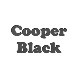 Cooper black