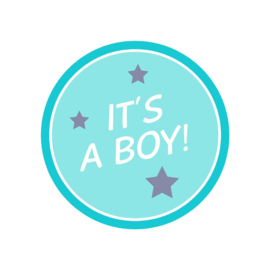 It's a boy sticker 2