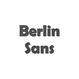 Berlin sans