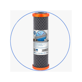 Aquafilter Aktivkohlefilter   FCCBL-P , 2,5 x 10 Zoll für 10 Zoll Filtergehäuse