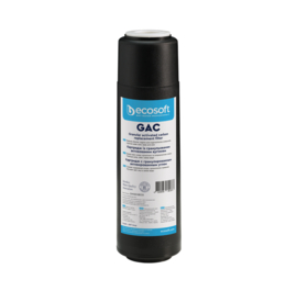 Ecosoft GAC  Körniger Aktivkohle-Ersatzfilter 2,5 "x10"   CHV2510ECO