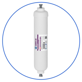 Aquafilter Inline-Mineralfilter 2" AIMRO-QC  mit 1/4 Zoll Schnellverbinder
