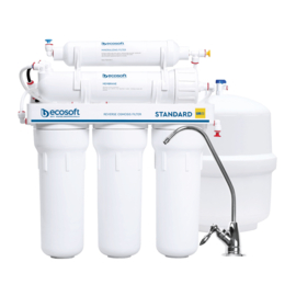 Ecosoft  MO550MECOSTD  Osmoseanlage ohne Pumpe und mit Mineralisierung (5-stufig)