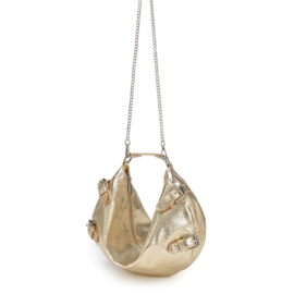 Dagmar Buckle Recycled Cool Light Gold