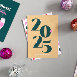 Kerstkaart 2025 Op naar nieuwe avonturen