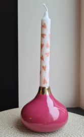 Cadeau set Kandelaar met kaars