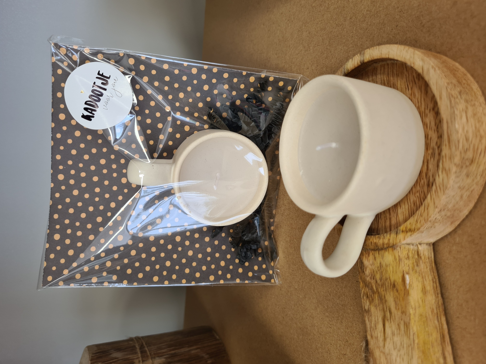 Cadeau set theelicht coco