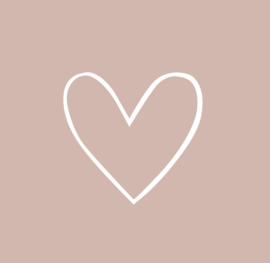 Forex tegeltje - Hart 20x20