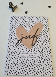 Invulkaart Juf
