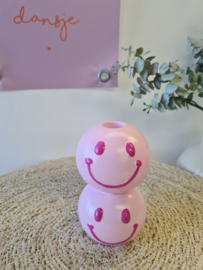 Smiley kandelaar