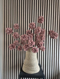 J-Line pompom kunsttakken  decoratieve takken  nude, groen of wit