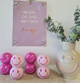 Smiley kandelaar