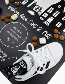 Zoedt Sinterklaas schoenzetmat