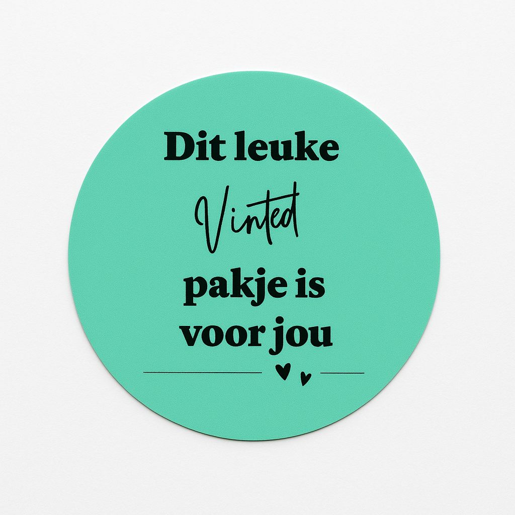 Vinted sticker (set van 10 stickers)