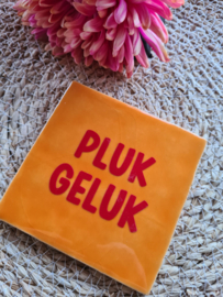 Tegeltje pluk geluk
