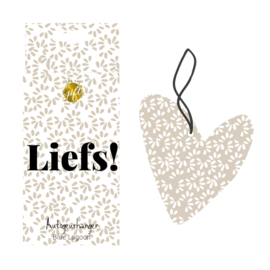 Autogeurhanger  Liefs