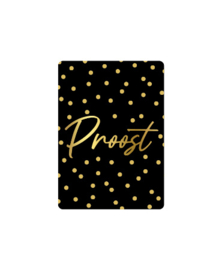 Mini cadeau kaart  Proost