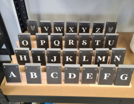 Letterkaartjes