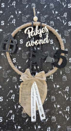 Sinterklaas krans "Pakjes avond" 30cm doorsnee