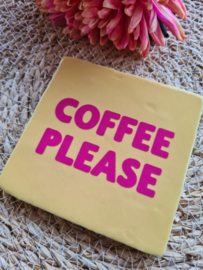 Tegeltje coffee please