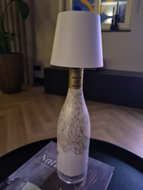 Flessenlamp oplaadbaar Wit & Zwart