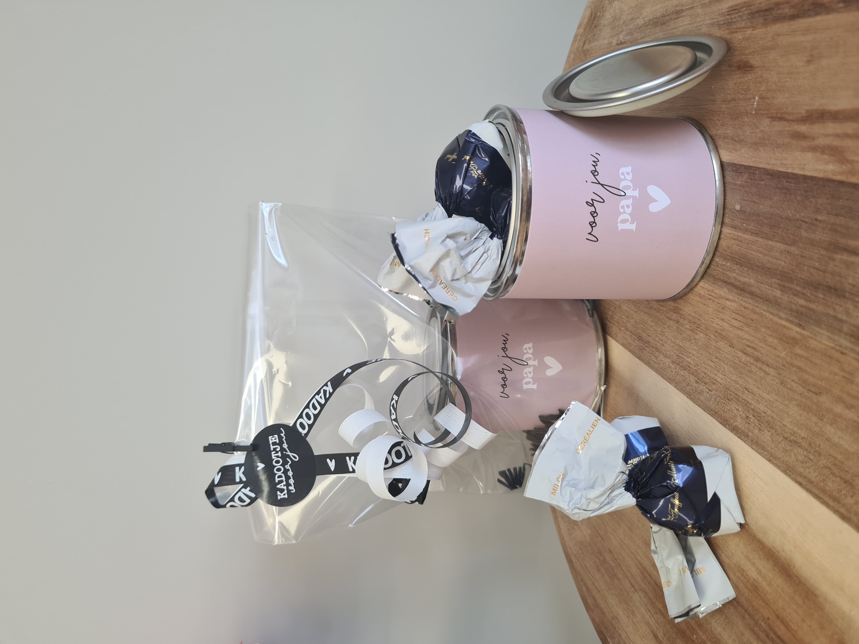 Cadeau blikje voor jou Papa