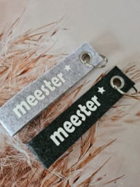 Sleutelhanger Juf of Meester