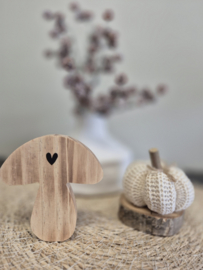 Houten Paddestoel
